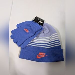 Nike Youth Beanie And Gloves Set